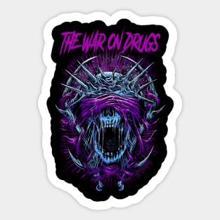 THE WAR ON BAND Sticker